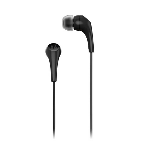 MT - Earbuds 2-S In-Ear Headphones w/ Mic - Black