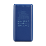 AD - 20,000mAh Power Bank w/ 3 Ports - Blue