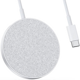 AK - PowerWave Select+ Magnetic Pad for iPhone 12/13/14 Series (USB-C) - Silver
