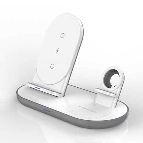MB - 3-in-1 Wireless Charging Station - White