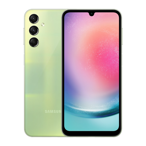 Samsung Galaxy A24 4G -128GB-DUOS GSM Unlocked (New) - Light Green