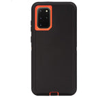 Samsung Galaxy S20 Plus - Heavy Duty Rugged Case - Black/Orange