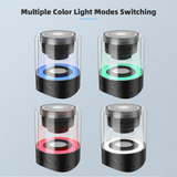 MB - IONIX Magnetic Bluetooth Speaker - Black/Clear
