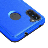 MB - Premium Protector Cover for Samsung Galaxy A11 - Blue/Black