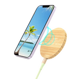 EB - 15W Bamboo Wireless Charger - Bamboo