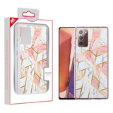 MB - Premium Protector Cover for Samsung Galaxy Note 20 Ultra (6.9'') - Pink Marble
