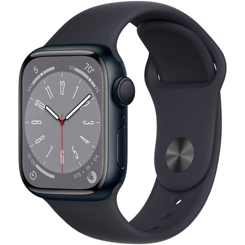 iWatch Series 8 (GPS) 41mm-Midnight Aluminum Case (New)