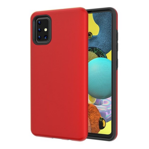 MB - Fuse Hybrid Case for Samsung A51 - Red/Black