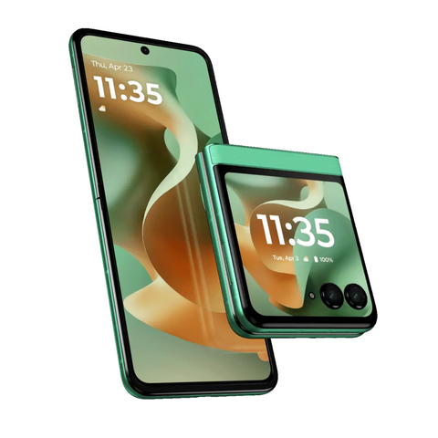 Moto Razr (2025) 5G -256GB-PANTONE Spring Bud-Carrier Unlocked (New)