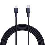 AKY - MFi Certified Lightning to USB-C Braided Cable (1.8m/5.9ft)