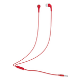 MT - Earbuds 2-S In-Ear Headphones w/ Mic - Red