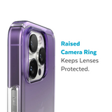 SP - GemShell Edition Case for iPhone 14 Pro - Purple Fade/Clear