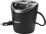 Car&Driver Car Power Station w/ 4 Charging Ports & FM Transmitter