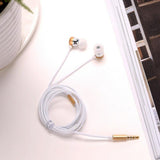 Foneng E510 Metal Stereo Earphone - Gold