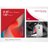 MaxWest Vice 4G LTE Flip -Dark Blue-Factory Unlocked (New)