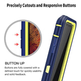 iPhone X/Xs - Rugged Case w/ Pop-up - Navy