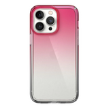 SP - GemShell Edition Case for iPhone 14 Pro Max - Pink Fade/Clear