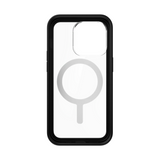 SP - GemShell Case w/ MagSafe Compatible for iPhone 14 Pro - Black/Clear