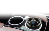 Car&Driver Car Power Station w/ 4 Charging Ports & FM Transmitter