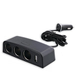 AA - 12V Car Power Station w/ 3 DC + 2 USB