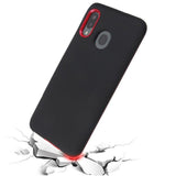 MB - Fuse Hybrid Case for Samsung A20 - Black/Red