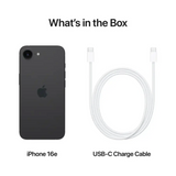 iPhone 16e - 128GB-Black-Unlocked (New)