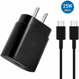 SM - 25W USB-C Wall Charger w/ USB-C Cable (Retail) - Black