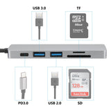 Type-C 6 in 1 Adapter (BYL-2010)