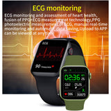GS7 Max Smart Watch 45mm Aluminum Case - Black
