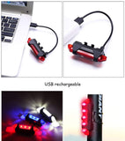 Bicycle LED Safety Light (BS-216) - Blue