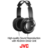 JV - HA-RX330 Deep Bass Over Ear Stereo Headphones