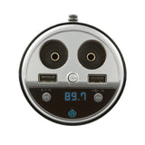 Car&Driver Car Power Station w/ 4 Charging Ports & FM Transmitter