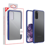 MB - Frost Hybrid Cover for Samsung Galaxy S20 Plus (6.7'') - Smoke Frosted/Red
