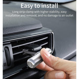 BS - Horizontal Chubby Car Air Freshener - Black