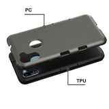 MB - Premium Cover for Samsung Galaxy A11 - Grey/Black