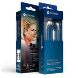 MT - Earbuds 2-S In-Ear Headphones w/ Mic - White