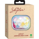 SY - Protective Case for Airpods Pro - Blue Glitter