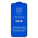 iPhone 13 Mini - 10D Tempered Glass (Pack of 10)