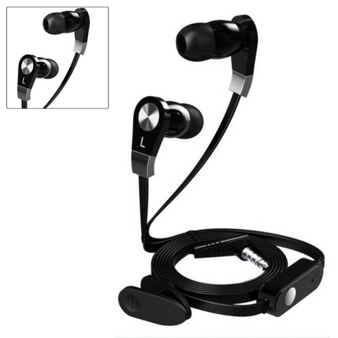 Langsdom JM02 In-Ear Stereo Headphones - Black