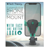TCT - Extendable Phone Dashboard Mount - Green