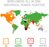 Universal International Adaptor All in One