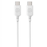 SS - Strikeline USB-C to USB-C 3FT Cable - White