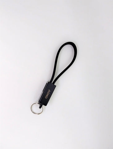AOKO Keychain iOS Cable - Black
