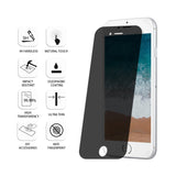iPhone 6/6S/7/8 - Privacy Glass Protector (Pack of 10)