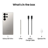 Samsung Galaxy S25 Ultra 5G - 512GB-Titanium Gray-Unlocked (New)