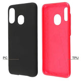 MB - Fuse Hybrid Case for Samsung A20 - Black/Red
