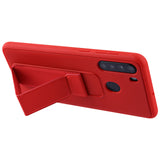 AR - Hybrid Cover w/Foldable Stand for Samsung Galaxy A11 - Red