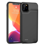 iPhone 11 Pro Max Rechargeable Battery Case 6500mAh - Black