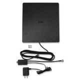 RCA Indoor Flat HD TV Antenna Multi-Directional (55 Miles Range)