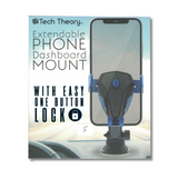 TCT - Extendable Phone Dashboard Mount - Blue